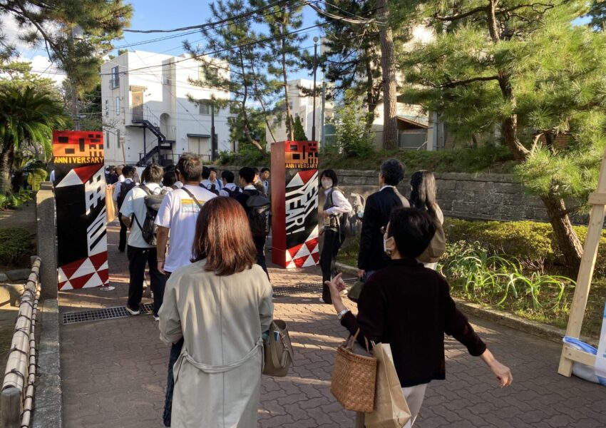 みなさまご来場、ありがとうございました。来年の開成祭も楽しみにしてください！