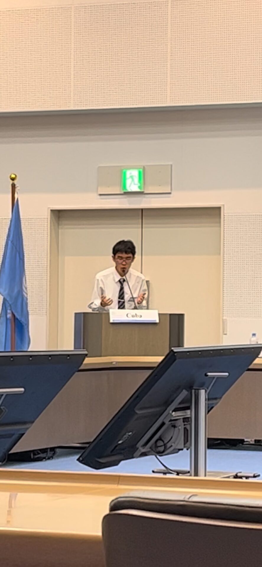 全日本高校模擬国連大会に参加