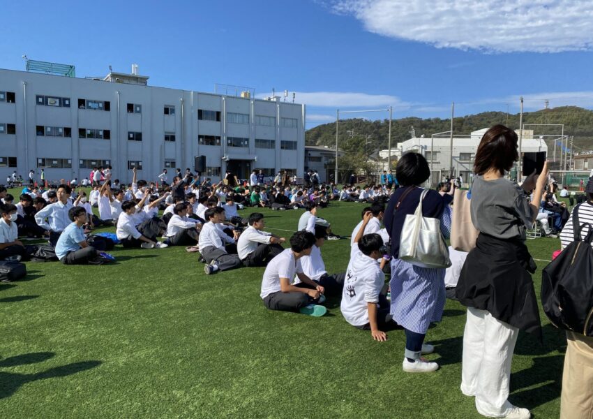 早い時間にもかかわらずたくさんの人が詰めかけてくれました。　　　　　