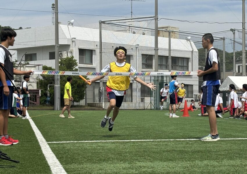 そのまま1位でゴールイン！