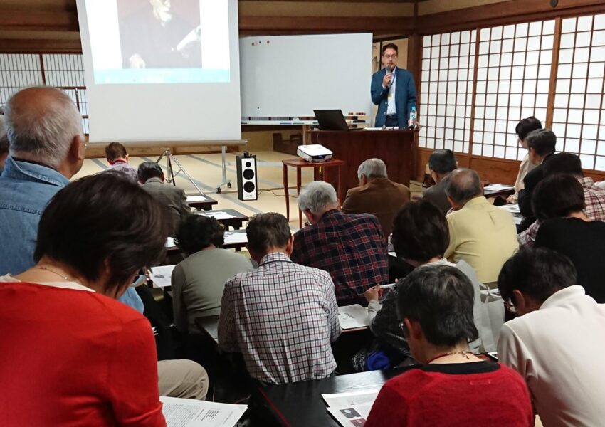 盛況だった講演会様子